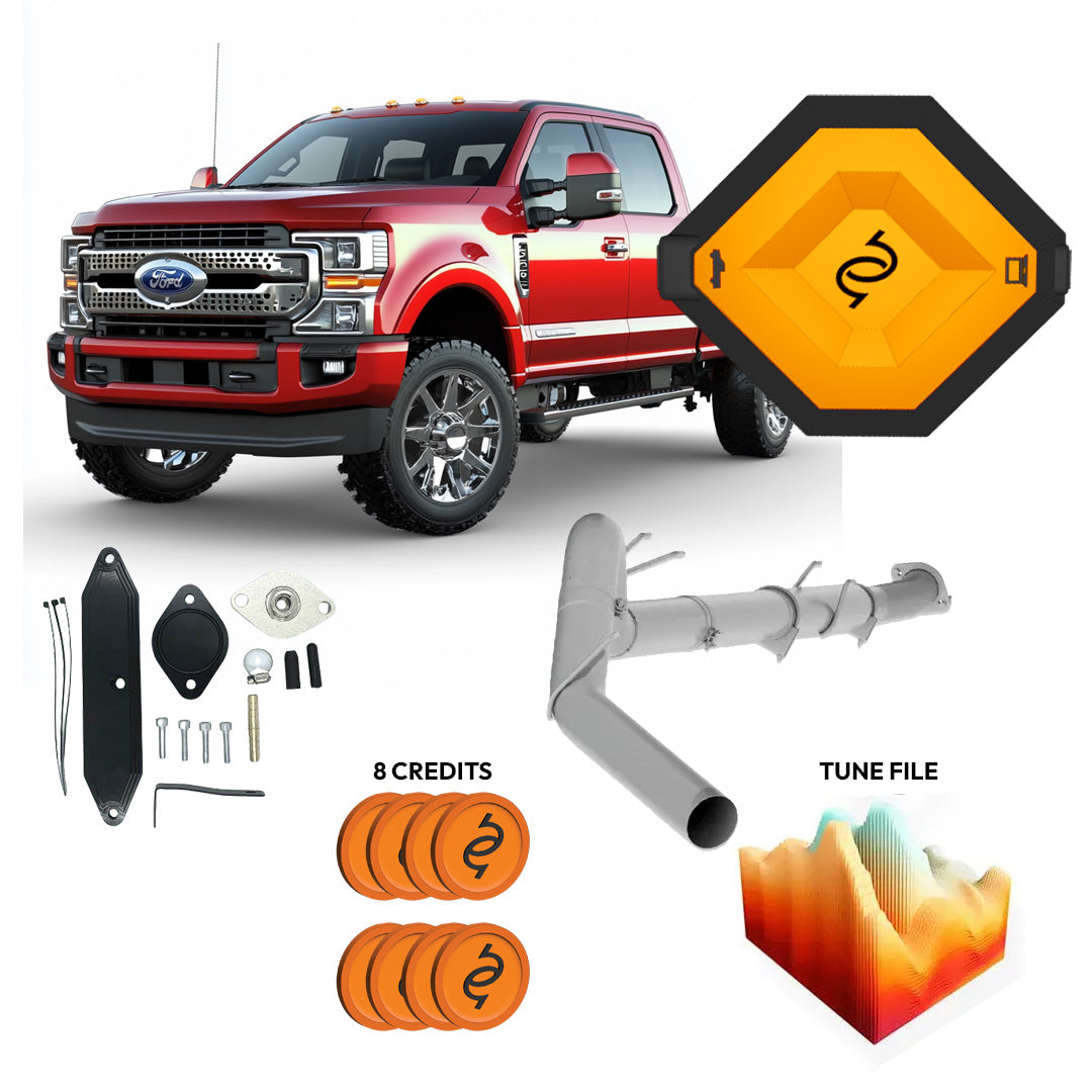 Ford Powerstroke 2022 Delete Kit with 5 inch exhaust