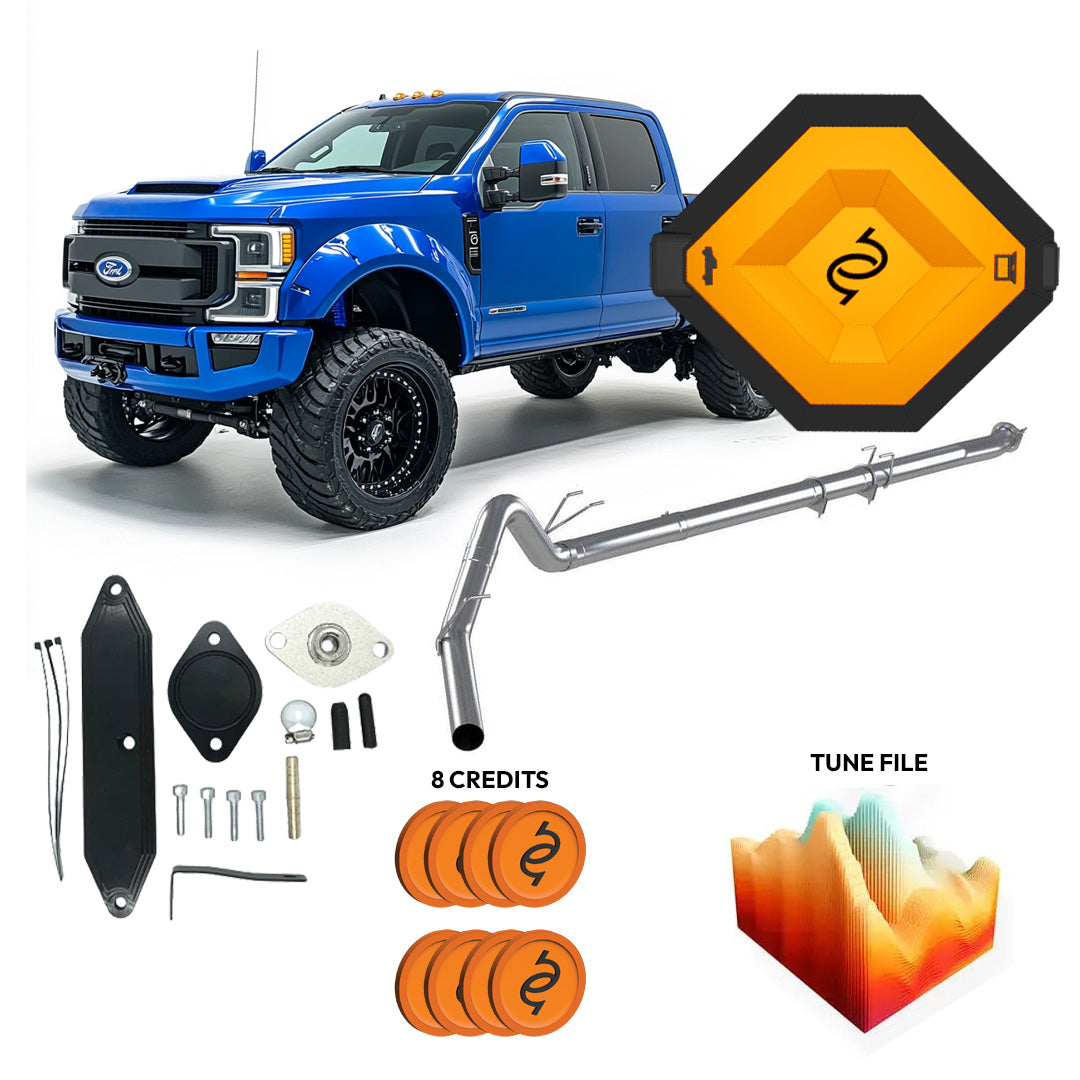 Ford Powerstroke 2023-2024 Delete Kit with 4 inch exhaust