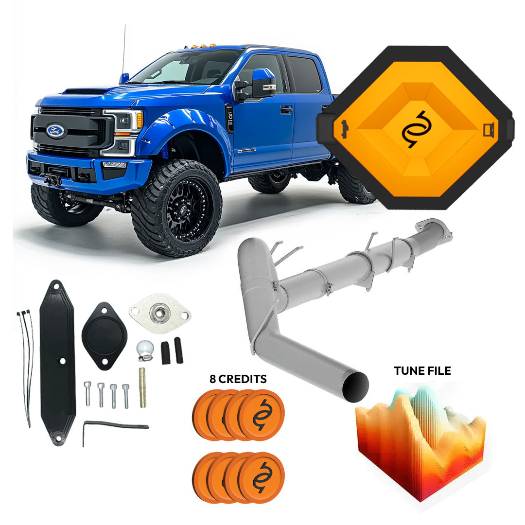 Ford Powerstroke 2023-2024 Delete Kit with 5 inch exhaust