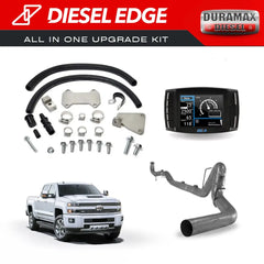 Duramax egr delete kit with tuner and a delete pipe
