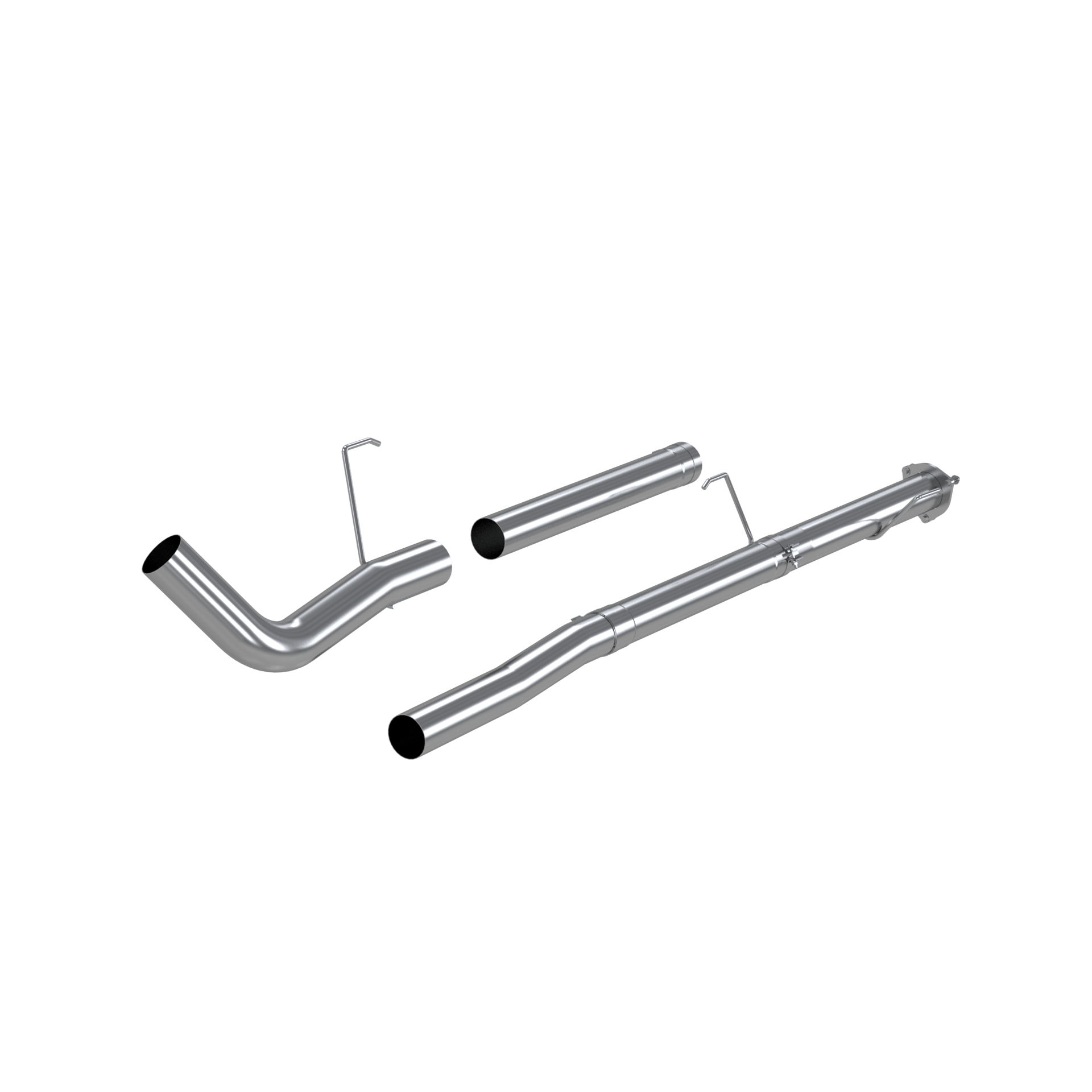 Black Bandit Delete Pipes Stainless Steel Cat & DPF Delete Pipe 2013-2018 RAM 6.7L Cab & Chassis