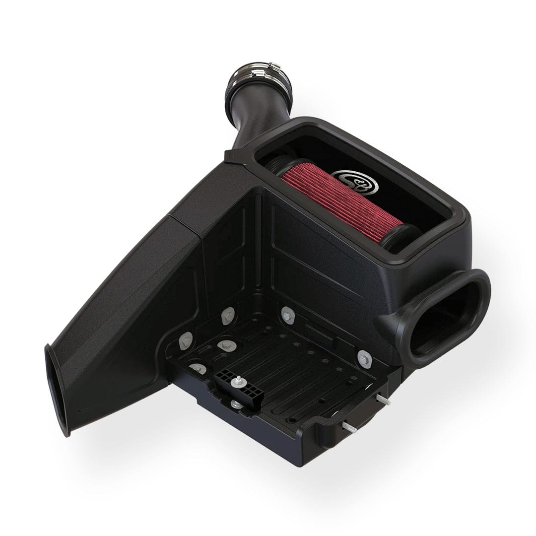 S&B Filters Cold Air Intake (1999-2003) Ford Powerstroke 7.3L / Cotton Cleanable Ford Powerstroke S&B Cold Air Intake