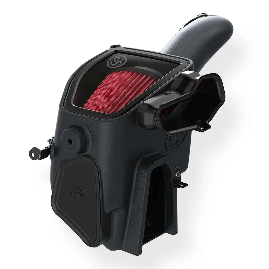 S&B Filters Cold Air Intake (2020-2022) Ford Powerstroke 6.7L / Cotton Cleanable Ford Powerstroke S&B Cold Air Intake