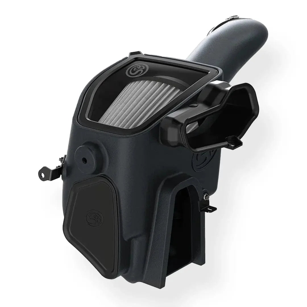 S&B Filters Cold Air Intake (2020-2022) Ford Powerstroke 6.7L / Dry Extendable Ford Powerstroke S&B Cold Air Intake